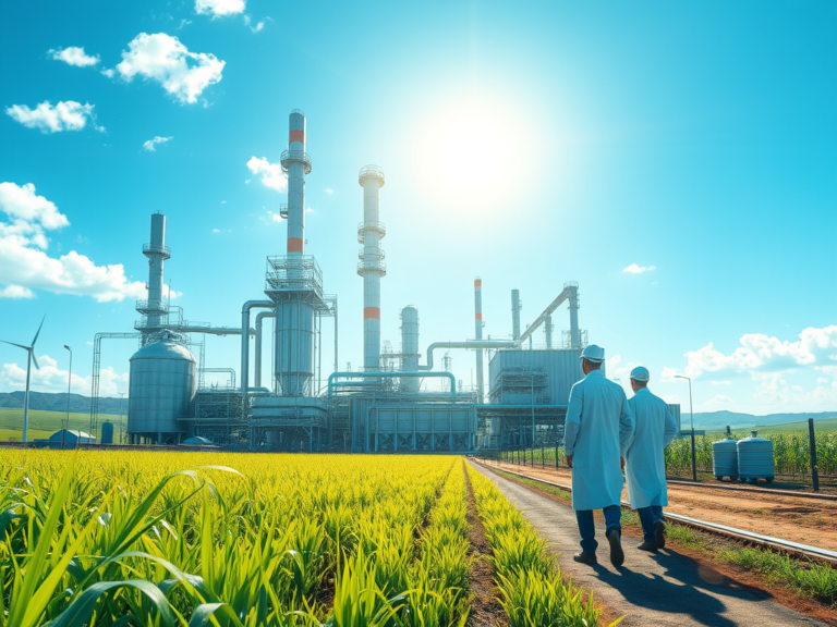 Brasil se Destaca na Produção de Etanol de Segunda Geração